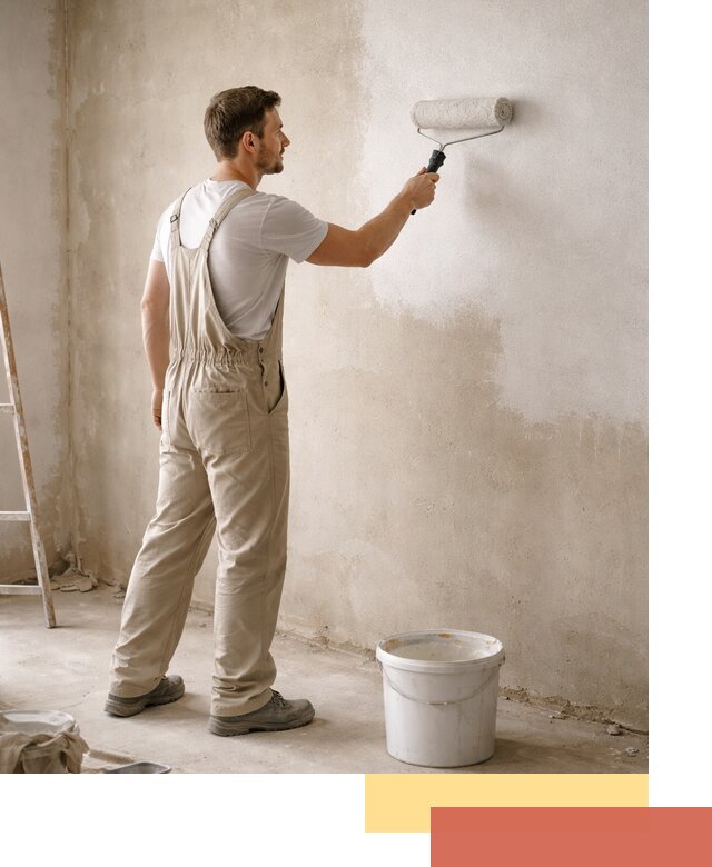Грунтовка стен под отделку в Нефтекамске профессиональным раствором