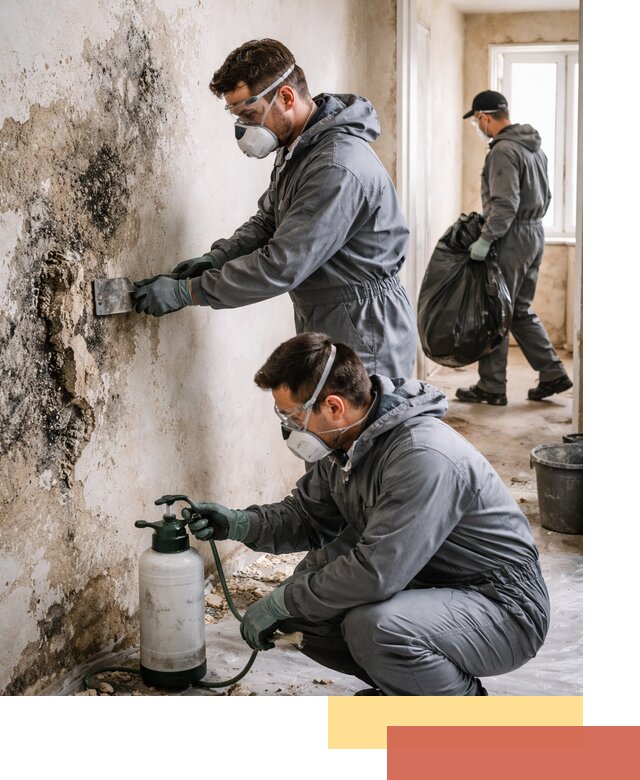 Удаление плесени со стен профессионально в Нефтекамске