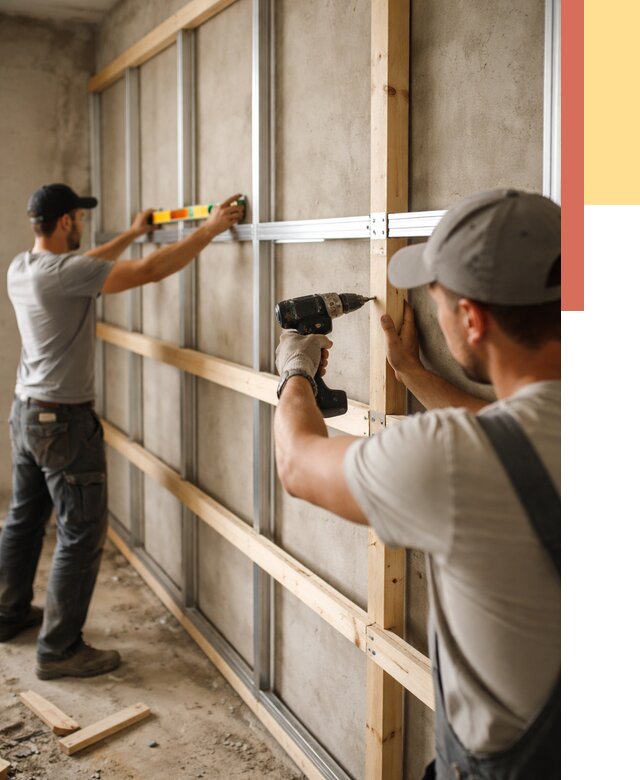 Устройство обрешетки под панели в Нефтекамске от 2156 руб. — монтаж под ключ | ОТДЕЛОЧНИК-Нтк