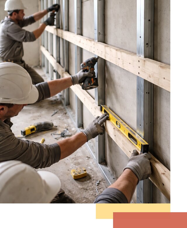 Устройство обрешетки под панели в Нефтекамске