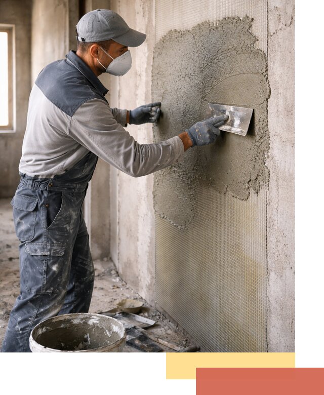 Штукатурка стен по сетке в Нефтекамске под ключ качественно и быстро