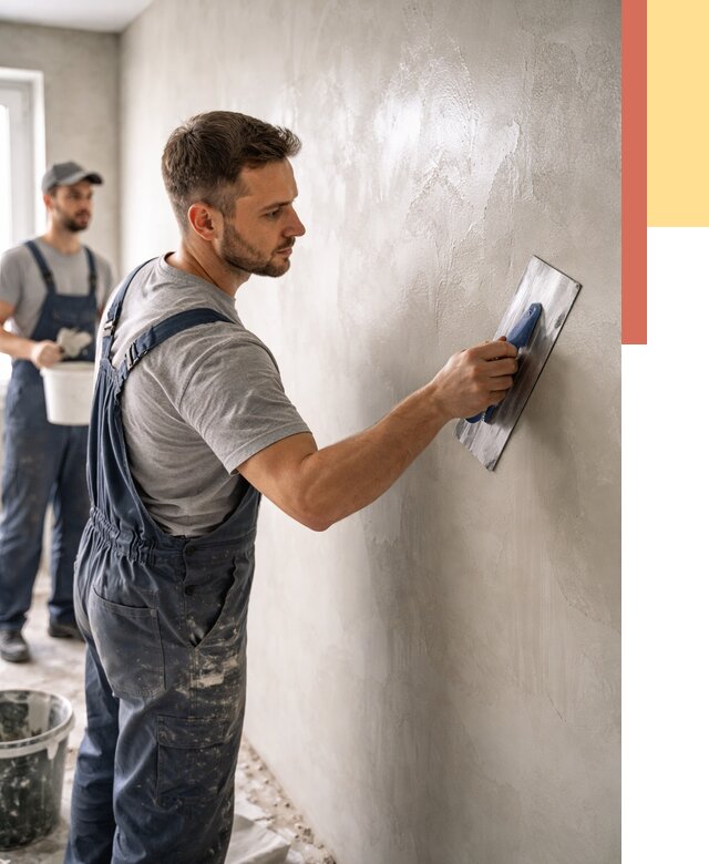 Глянцевание штукатурки стен в Нефтекамске от 7701 руб. — услуги и затирка | ОТДЕЛОЧНИК-Нтк