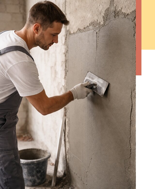 Штукатурка стен под плитку в Нефтекамске от 4313 руб./м2 — выравнивание под плитку | ОТДЕЛОЧНИК-Нтк