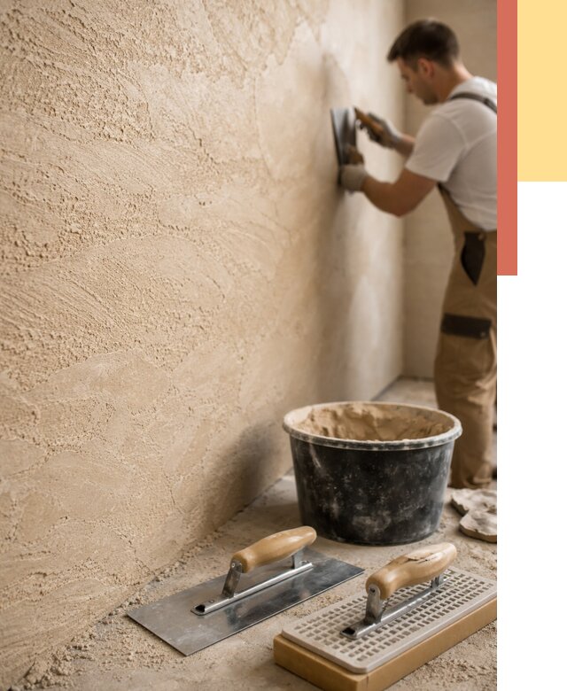 Декоративная штукатурка травертин в Нефтекамске от 1848 руб/м2 — качественно и недорого | ОТДЕЛОЧНИК-Нтк