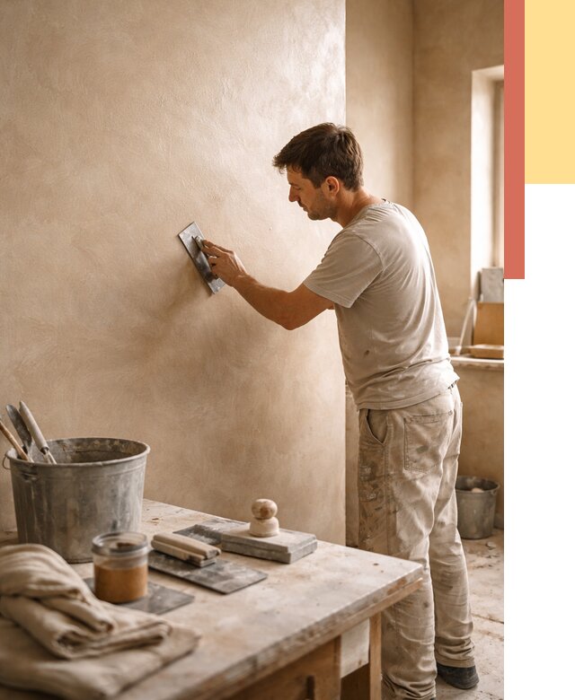 Марокканская штукатурка таделакт в Нефтекамске под ключ от 4313 руб. | ОТДЕЛОЧНИК-Нтк