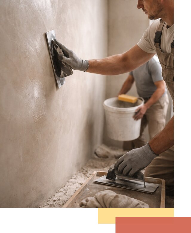 Нанесение марокканской штукатурки таделакт в Нефтекамске