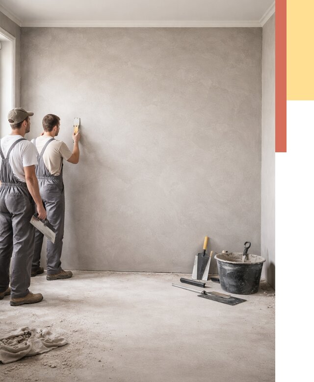 Микробетон на стены в Нефтекамске от 1284 руб. — нанесение и отделка | ОТДЕЛОЧНИК-Нтк