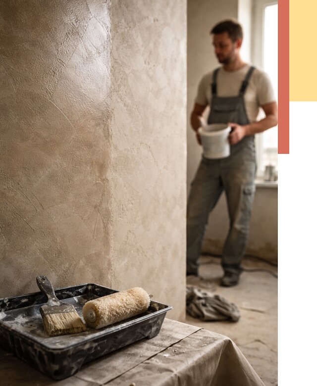 Нанесение воска на штукатурку в Нефтекамске от 3594 руб. | Услуги ОТДЕЛОЧНИК-Нтк