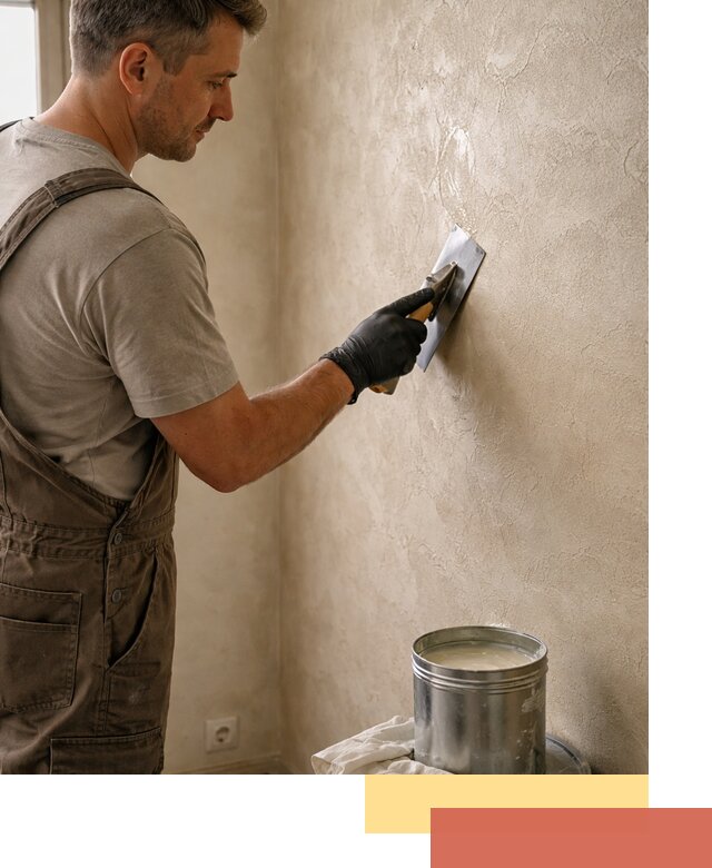 Нанесение воска на штукатурку в Нефтекамске для защиты и блеска