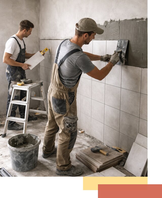 Укладка плитки на стены в Нефтекамске профессионально и надежно