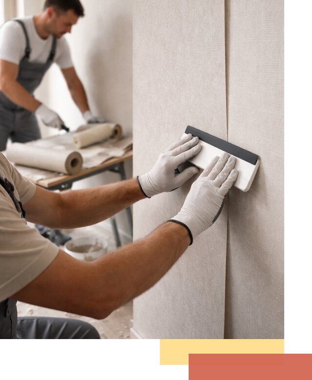 Поклейка обоев под покраску в Нефтекамске профессионально и быстро