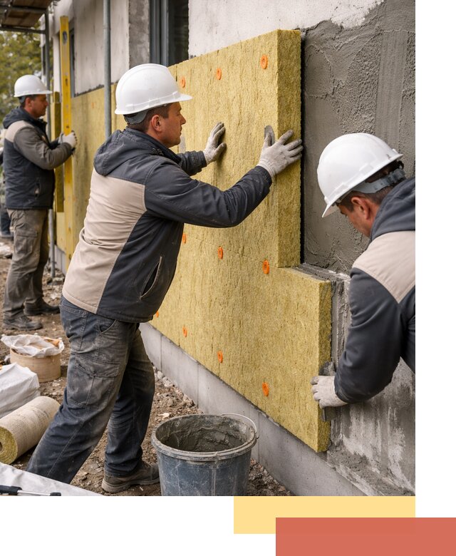 Утепление стен минватой в Нефтекамске — тепло и звукоизоляция