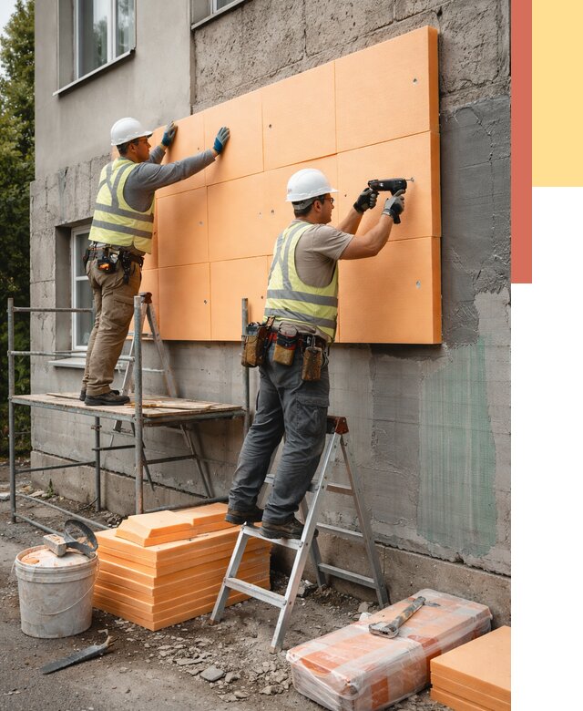 Утепление стен пеноплексом в Нефтекамске от 1900 руб./м2 — быстро и недорого | ОТДЕЛОЧНИК-Нтк