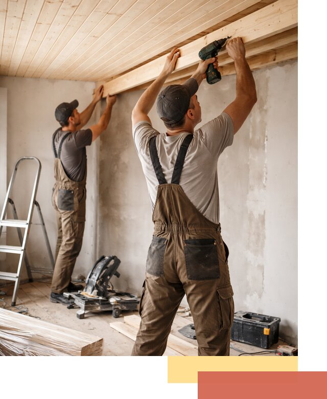 Монтаж потолка из вагонки в Нефтекамске профессионально и аккуратно