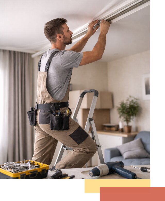 Ремонт натяжных потолков в Нефтекамске — качественно и оперативно