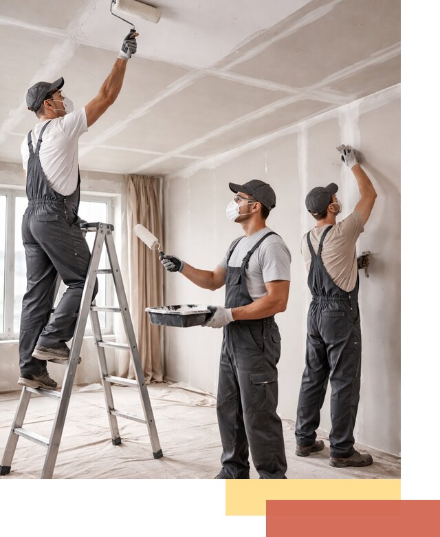 Покраска потолка из гипсокартона в Нефтекамске качественно и недорого