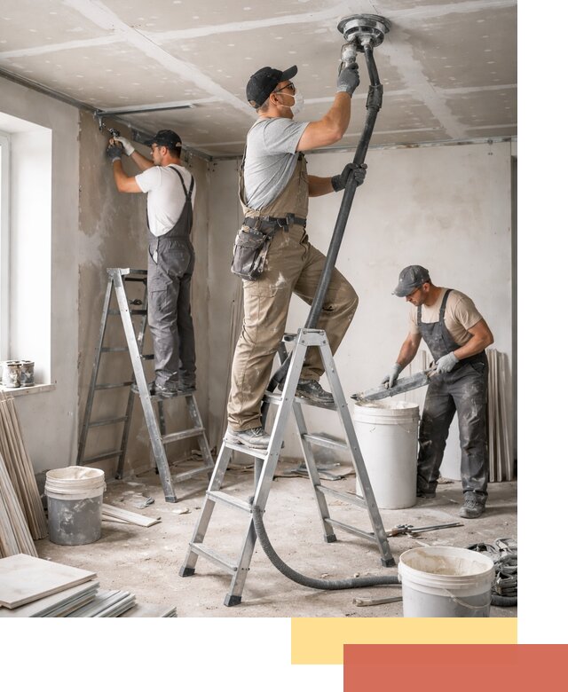 Ремонт потолка из гипсокартона в Нефтекамске: быстрый и качественный монтаж