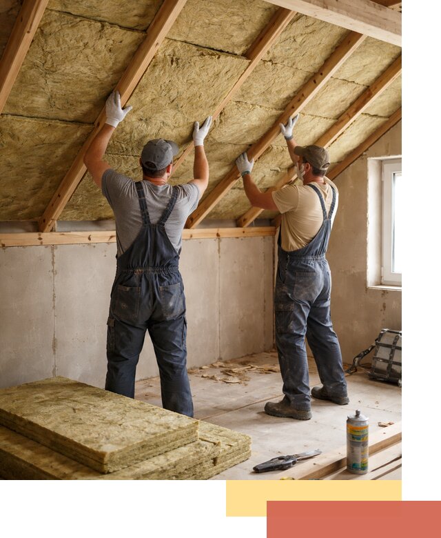 Утепление потолка минеральной ватой в Нефтекамске