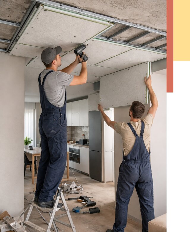 Шумоизоляция потолка панелями зипс в Нефтекамске от 1900 руб. под ключ | ОТДЕЛОЧНИК-Нтк